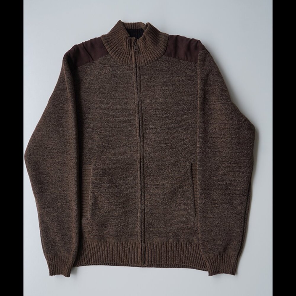 Buffalo David Bitton Men's Brown Jumper